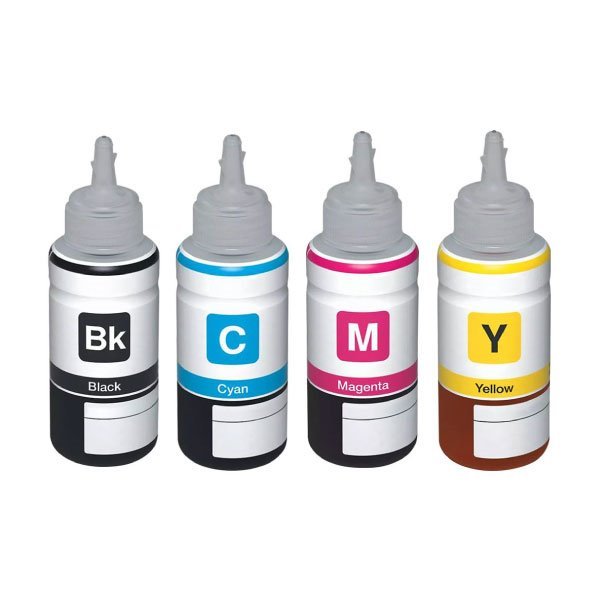 Pack 4 tintas compatíveis Epson Ecotank 104