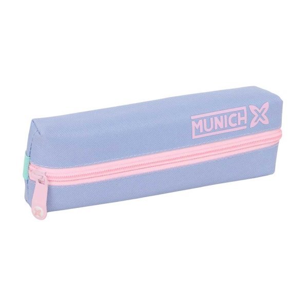 Estojo Safta Munich Mellow - Fecho de Correr - Fita Elástica - 0.53L