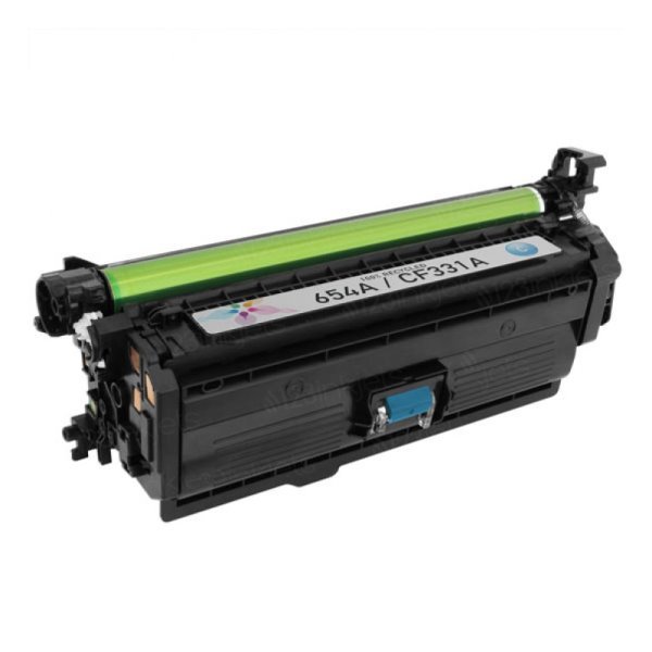 Toner compatível Hp cf331a ciano 654a