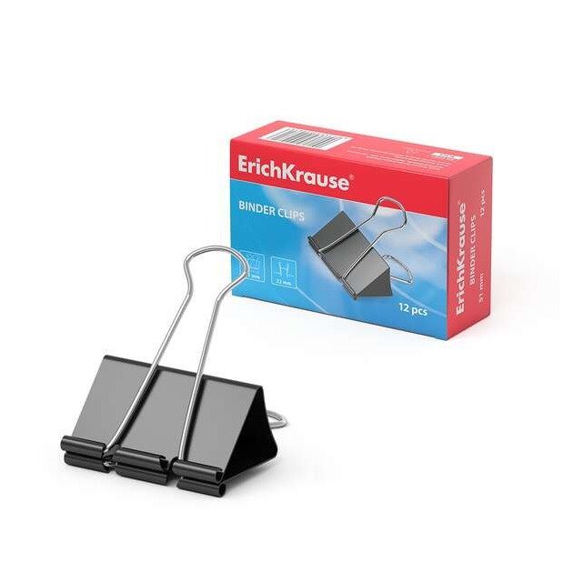 Molas metálicas Erichkrause - 51mm / 240 folhas / 12 unidades