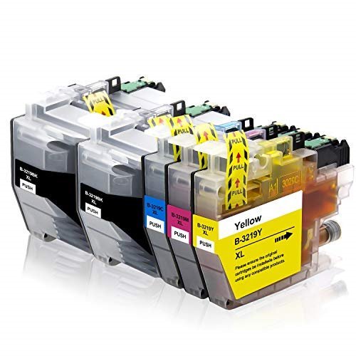 Pack 5 Tinteiros compatíveis Brother LC3219 XL (CMYK)