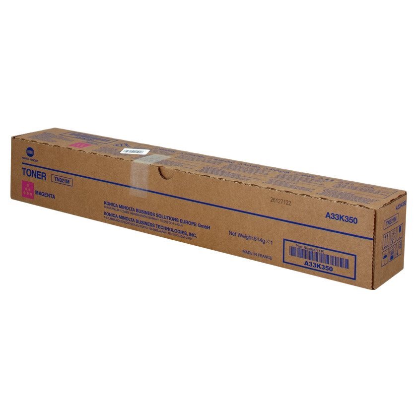 Toner original konica minolta tn321 magenta - tn321m/a33k350