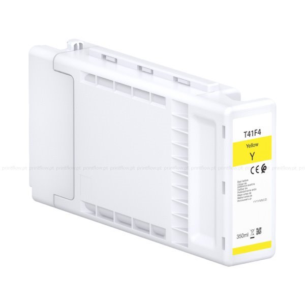Tinteiro compatível Epson T41F4 amarelo tinta pigmentada (C13T41F440 / C13T41R440)
