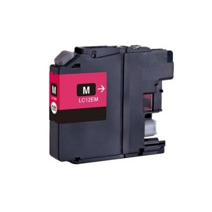 Tinteiro compatível Brother LC12E Magenta (LC12EM)