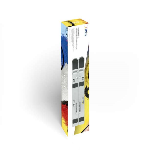 Suporte de Elevação em Alumínio para Portáteis / Tablets Tooq - prateado