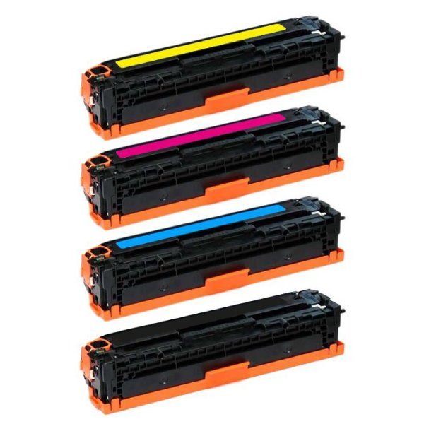 Pack 4 toners compatíveis Hp 651a