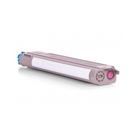 Toner compatível Oki c9655 magenta (43837130)