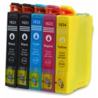 Pack 5 Tinteiros compatível Epson 16xl (CMYK)