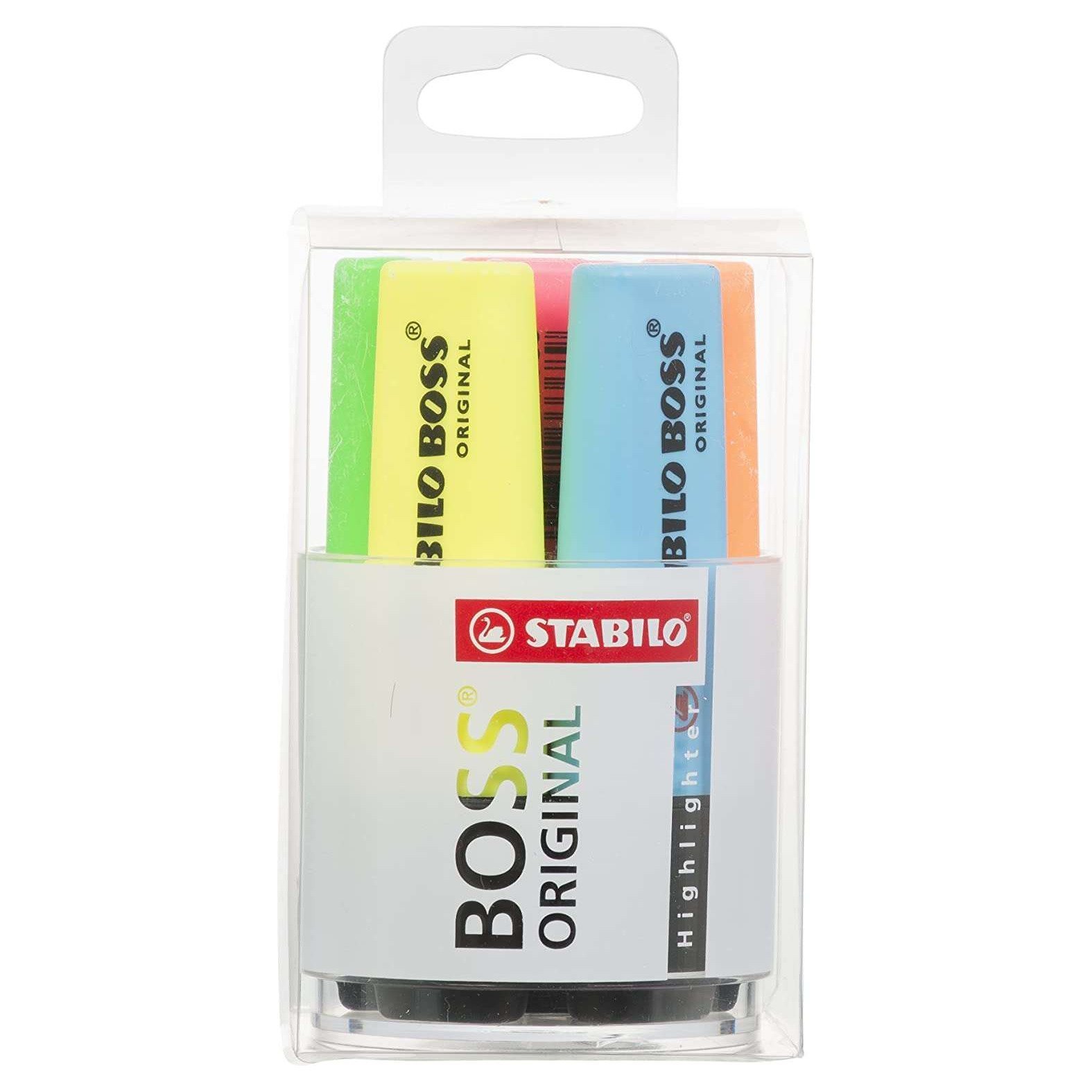 Pack 6 marcadores fluorescentes Stabilo Boss 70