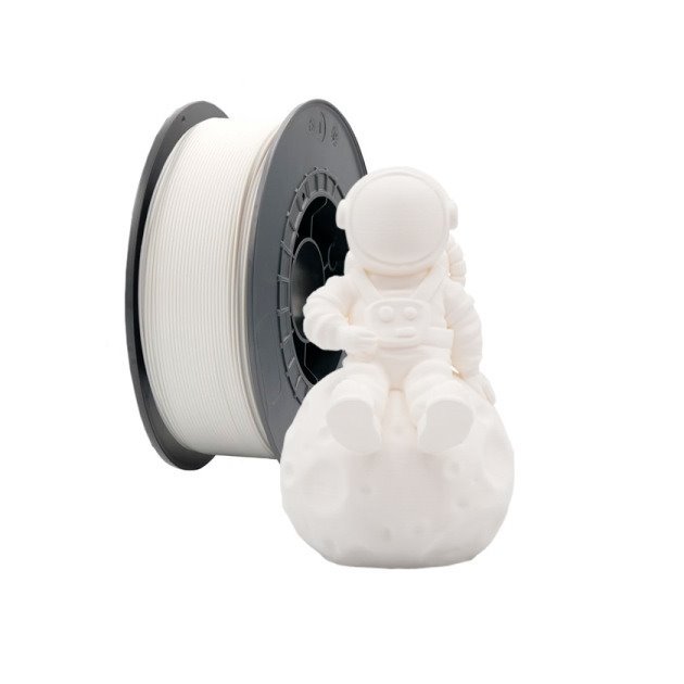 Filamento de impressão 3D PLA 2.85mm bobina 1kg - branco