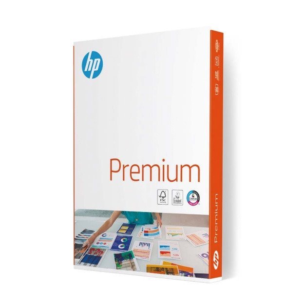 Pack 5 resmas papel A4 80gr branco - HP Premium