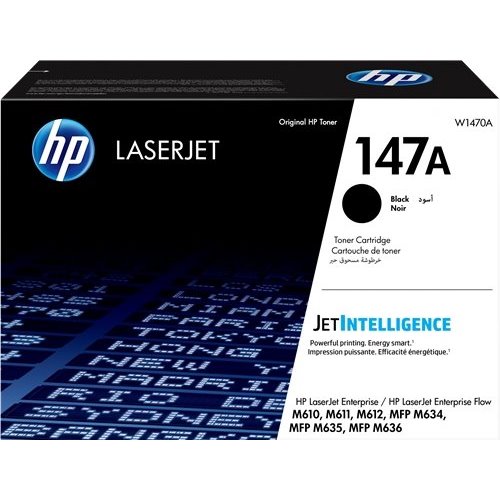Toner original HP 147A preto (W1470A)