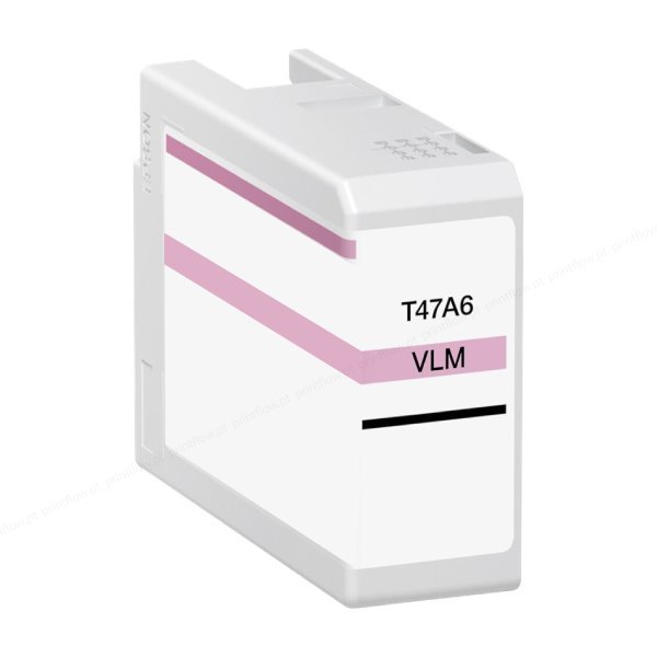 Tinteiro compatível Epson T47A6 magenta claro (C13T47A600)