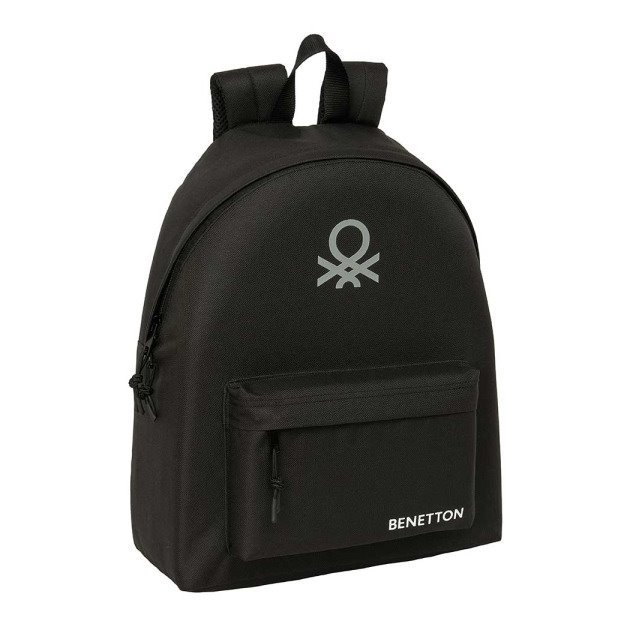 Mochila Safta Benetton Basics Preta