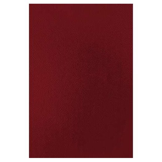 Pack de 50 capas de encadernação Fellowes – cartão simil pele / A4 / 750 g / vermelho