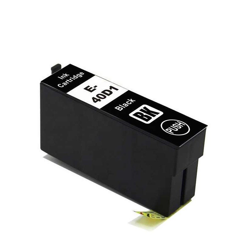Tinteiro compatível Epson T40D1 preto tinta pigmentada (C13T40D140 / C13T40C140)