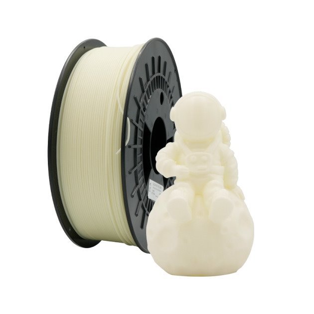 Filamento de impressão 3D PLA 1.75mm bobina 1kg - brilho no escuro