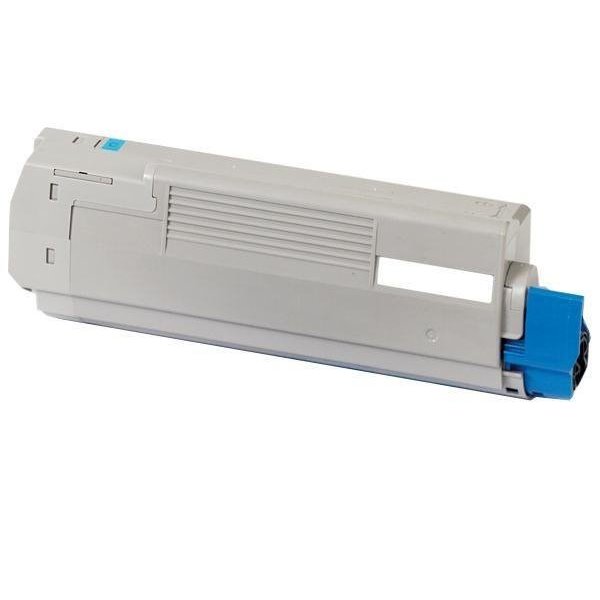 Toner compatível Oki C833 / C843 ciano (46443103)