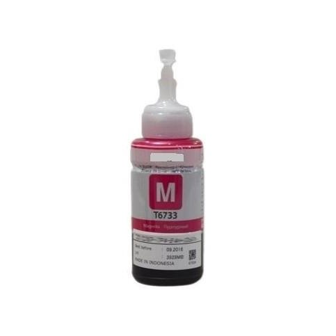 Tinta compatível EPSON EcoTank T6733 magenta 70ml (C13T67334A)
