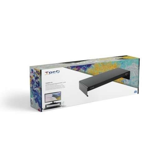 Suporte Elevatório para Monitor / Portátil com 3 Portas USB TooQ 