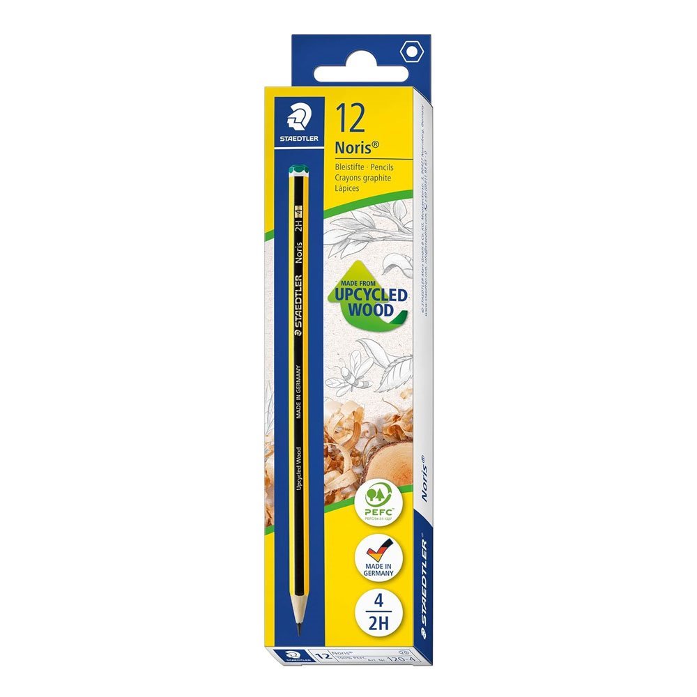 Pack 12 - Lápis Carvão Noris 120 - 2H / N4