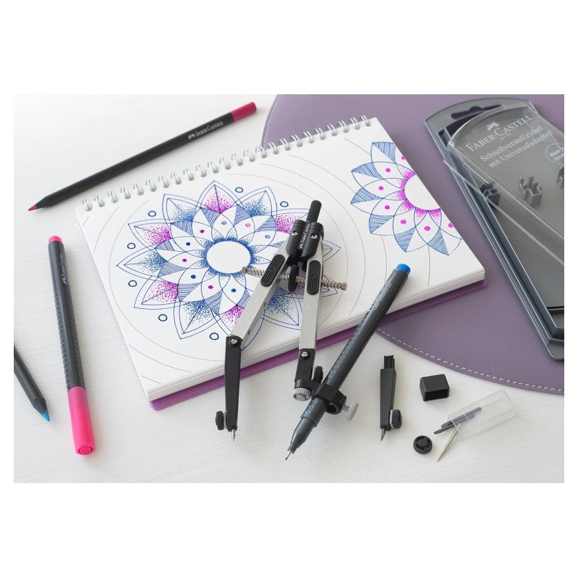Compasso de ajuste rápido Faber-Castell - 174014