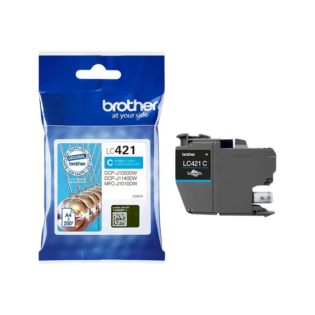 Tinteiro original Brother LC421 Ciano (LC421C)
