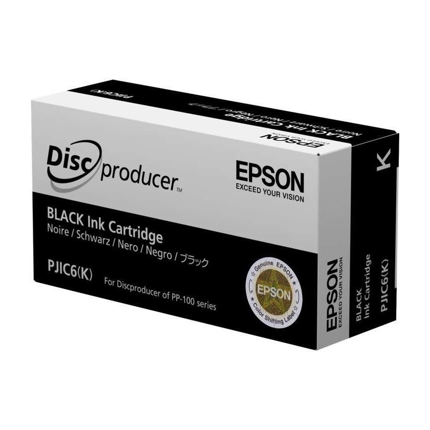Tinteiro original epson pjic6/pjic7 preto - c13s020693/c13s020452