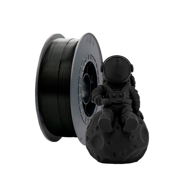 Filamento de impressão 3D PLA 2.85mm bobina 1kg - preto