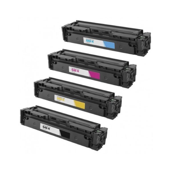 Pack 4 toners compatíveis Canon 045H / 054H