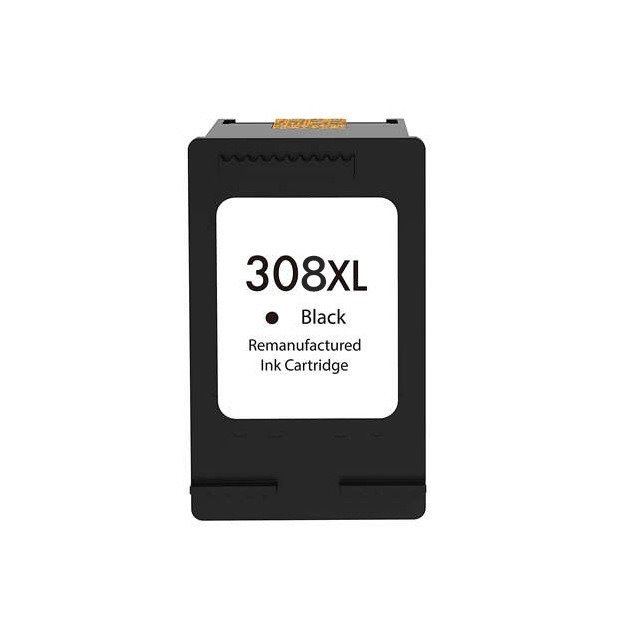 Tinteiro compatível hp 308xl preto (7fp22ue / 7fp21ue)