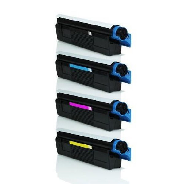 Pack 4 Toners compatíveis Oki C5100 / C3100