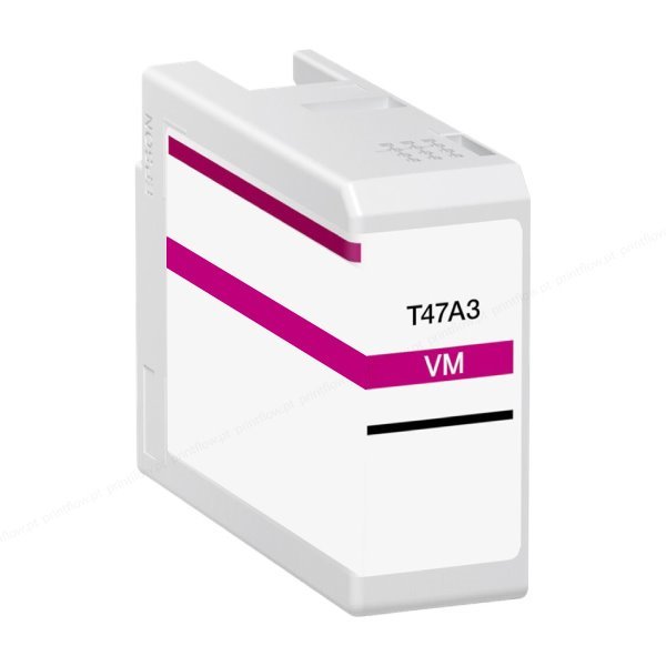 Tinteiro compatível Epson T47A3 magenta vívido (C13T47A300)
