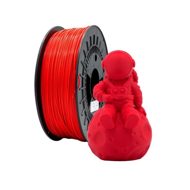 Filamento de impressão 3D PLA TOUGH 1.75mm bobina 1kg - vermelho