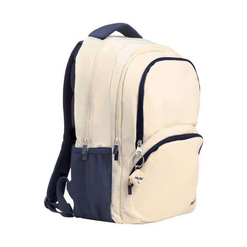 Mochila escolar Milan Serie 1918 - 25L / Beje