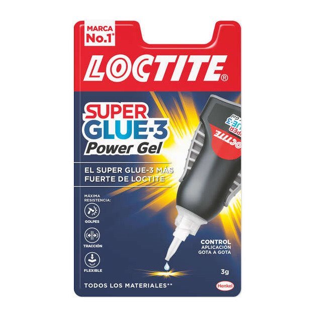 Super cola 3 Loctite Power Gel - 3gr