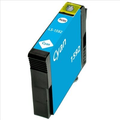 Tinteiro compatível Epson t1592 ciano tinta pigmentada c13t15924010