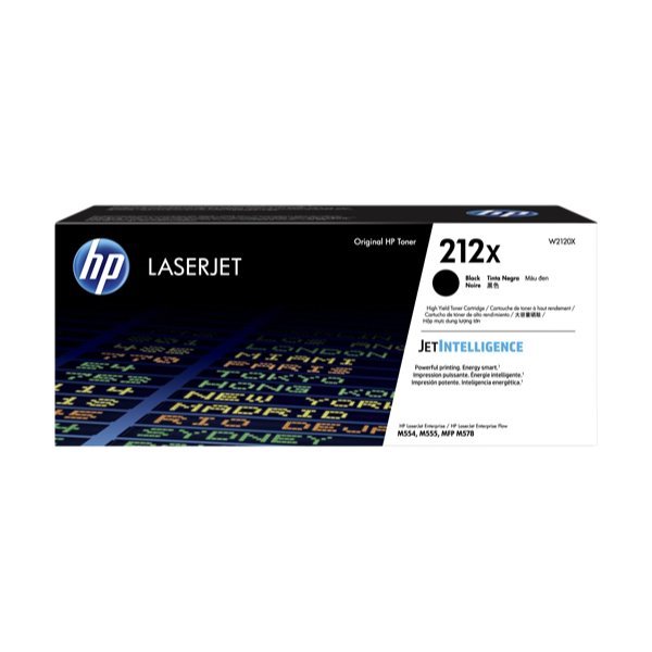 Toner original Hp 212X preto (W2120X)