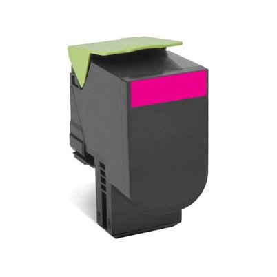 Toner compatível Lexmark CX410 / CX510 magenta (80C2HM0 / 80C2HME / 802HM)