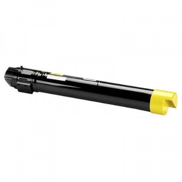 Toner compatível xerox phaser 7800 amarelo 106r01568