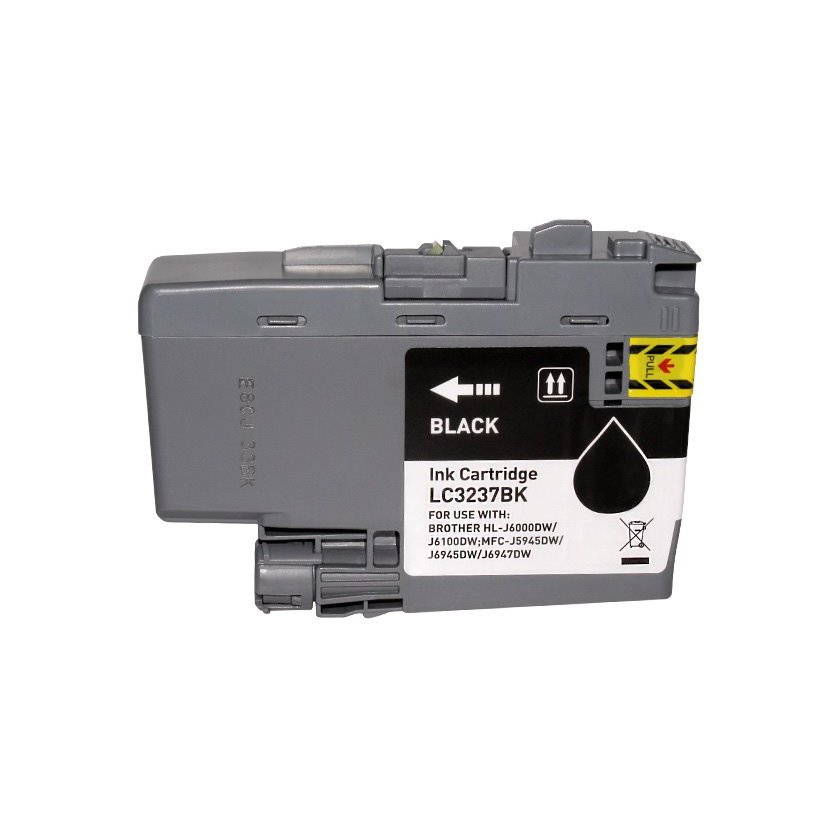 Tinteiro compatível Brother LC3237 preto tinta pigmentada