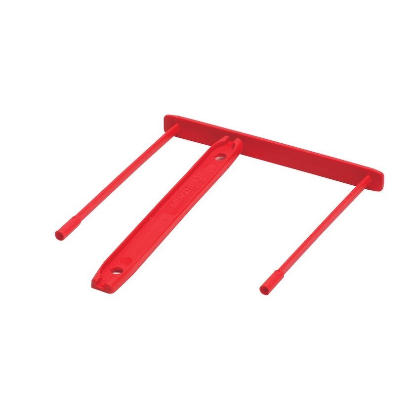 Pack 100 encadernadores fastener plástico 92mm / para arquivar até 500 folhas