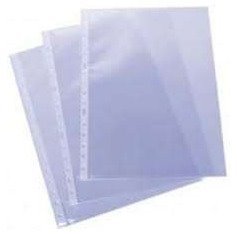 Pack 100 micas Esselte A4 / 60 mícrones / acabamento casca de laranja