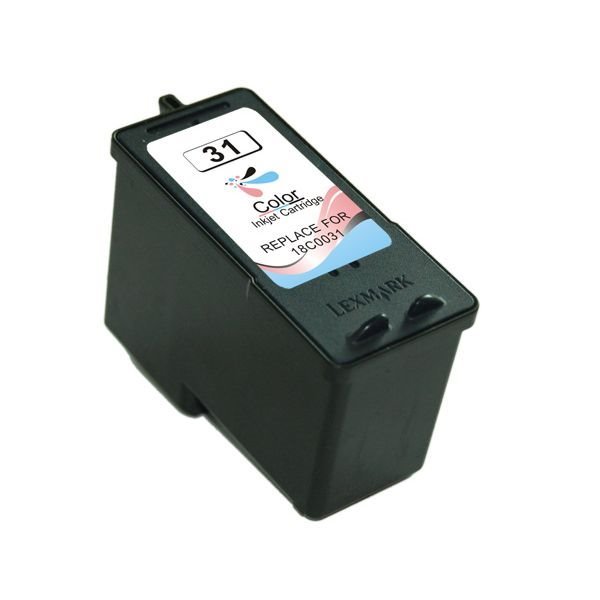 Tinteiro compatível Lexmark 31 cores photo (18C0031E)