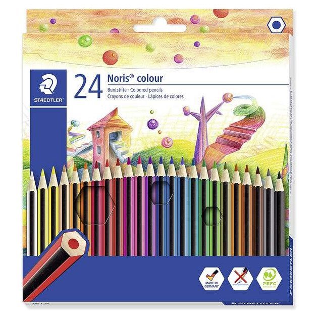 Pack 24 lápis de cor Staedtler Noris Colour 185
