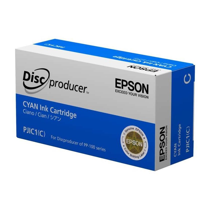 Tinteiro original epson pjic1/pjic7 ciano - c13s020688/c13s020447
