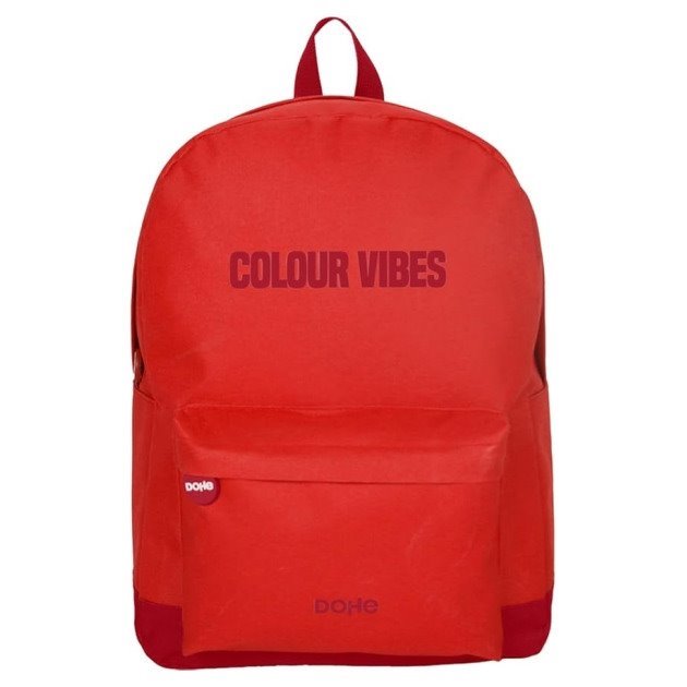 Mochila Escolar Dohe Daypack Colour Vibes - Vermelho
