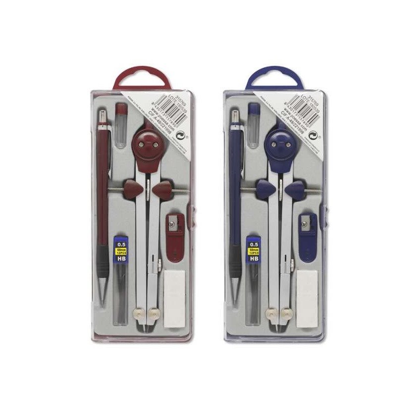 Compasso Bismark micrometrico com lapiseira - inclui tubo de minas