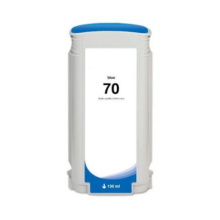 Tinteiro compatível Hp 70 azul pigmentada C9458A