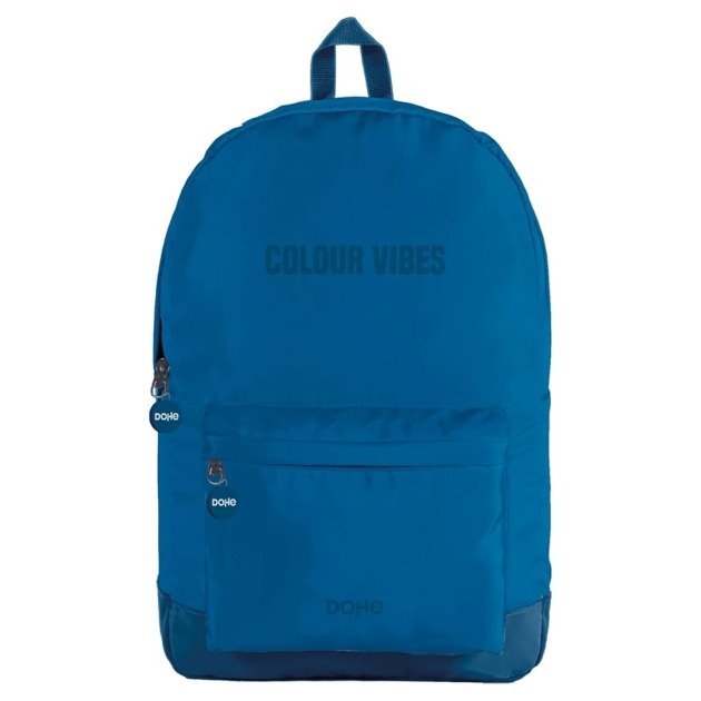 Mochila Escolar Dohe Daypack Colour Vibes - Azul Escuro